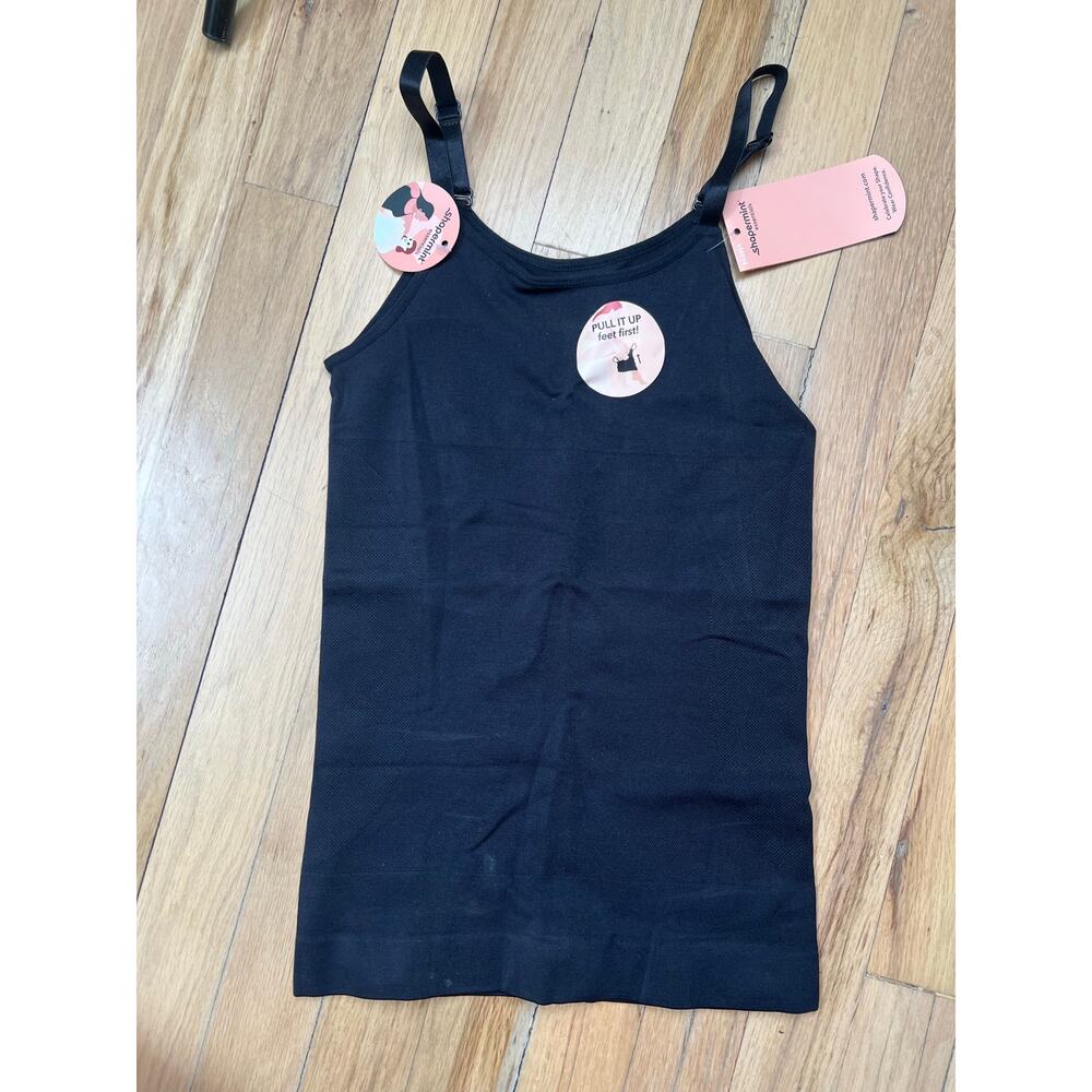 NEW Shapermint Essentials Women's S All Day Everyday Scoop Neck Cami Black FLAW